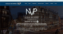 Desktop Screenshot of nicolasvanpatrick.com