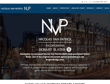 Tablet Screenshot of nicolasvanpatrick.com